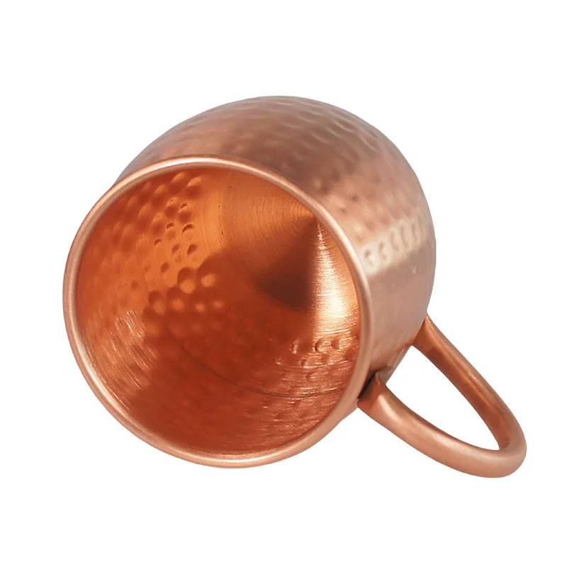 100% copper mule durable copper beer  350ml coffee milk cup pure copper rod water dispenser