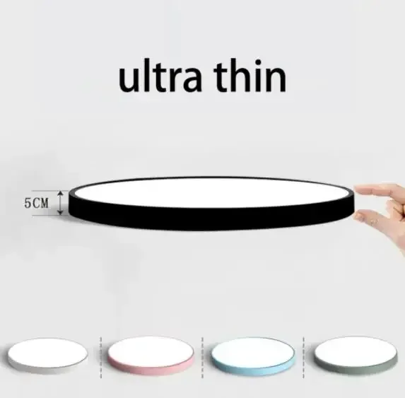 

LED Ceiling Light Modern Lamp Living Room Lighting Fixture Bedroom Kitchen Surface Mount Flush Panel Remote Control