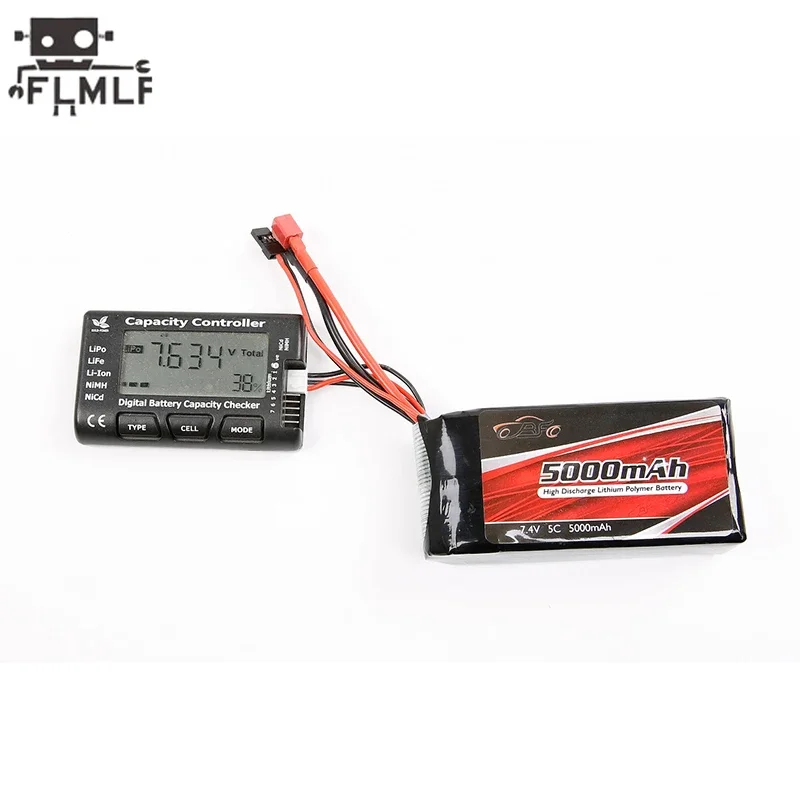 Convertitore volt UBEC per auto RC 7.4V --6V per batteria RC adatto per parti 1/5 HPI ROVAN ROFUN KM GTB BAJA 5B 5T 5SC LOSI 5IVE T