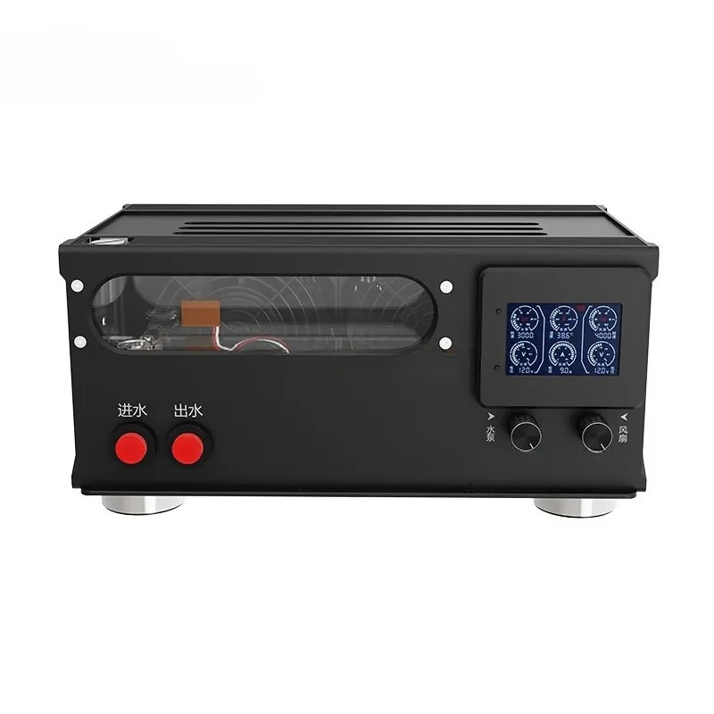 All-metal water-cooled cooling module SLMZ-HZ-240S water level, speed, temperature , water pump fan synchronous adjustment