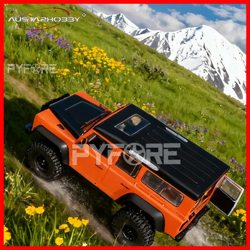 

AUSTARHOBBY AX8801 D110 RC Off-Roader - 1/10 4WD RTR Hard Shell Electric Crawler Remote Control Toy for All Ages