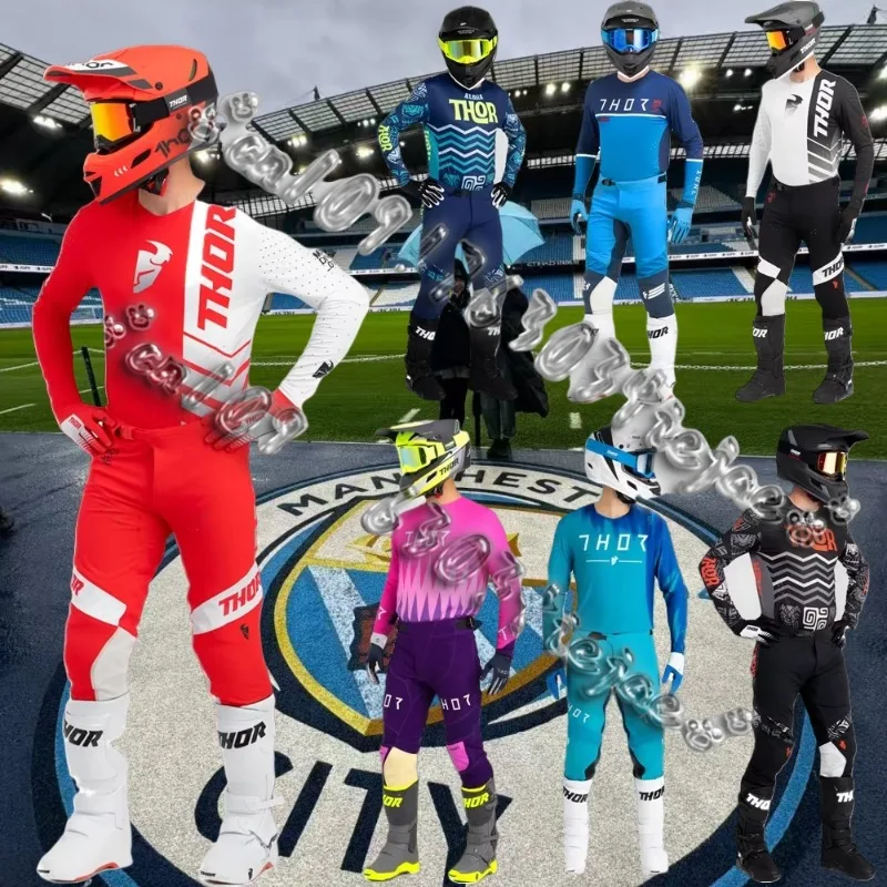 

2025 Helium FXR Motocross Gear Set mx Power Wear Off Road Jersey Set ATV kit Breathable Dirt Bike Combo Suit Moto Kit