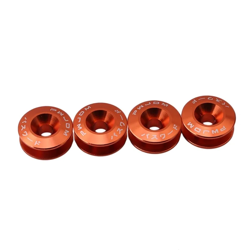 JDM Quick Release Fasteners Are Ideal For Front Bumpers Rear Bumpers And Trunk / Hatch Lids