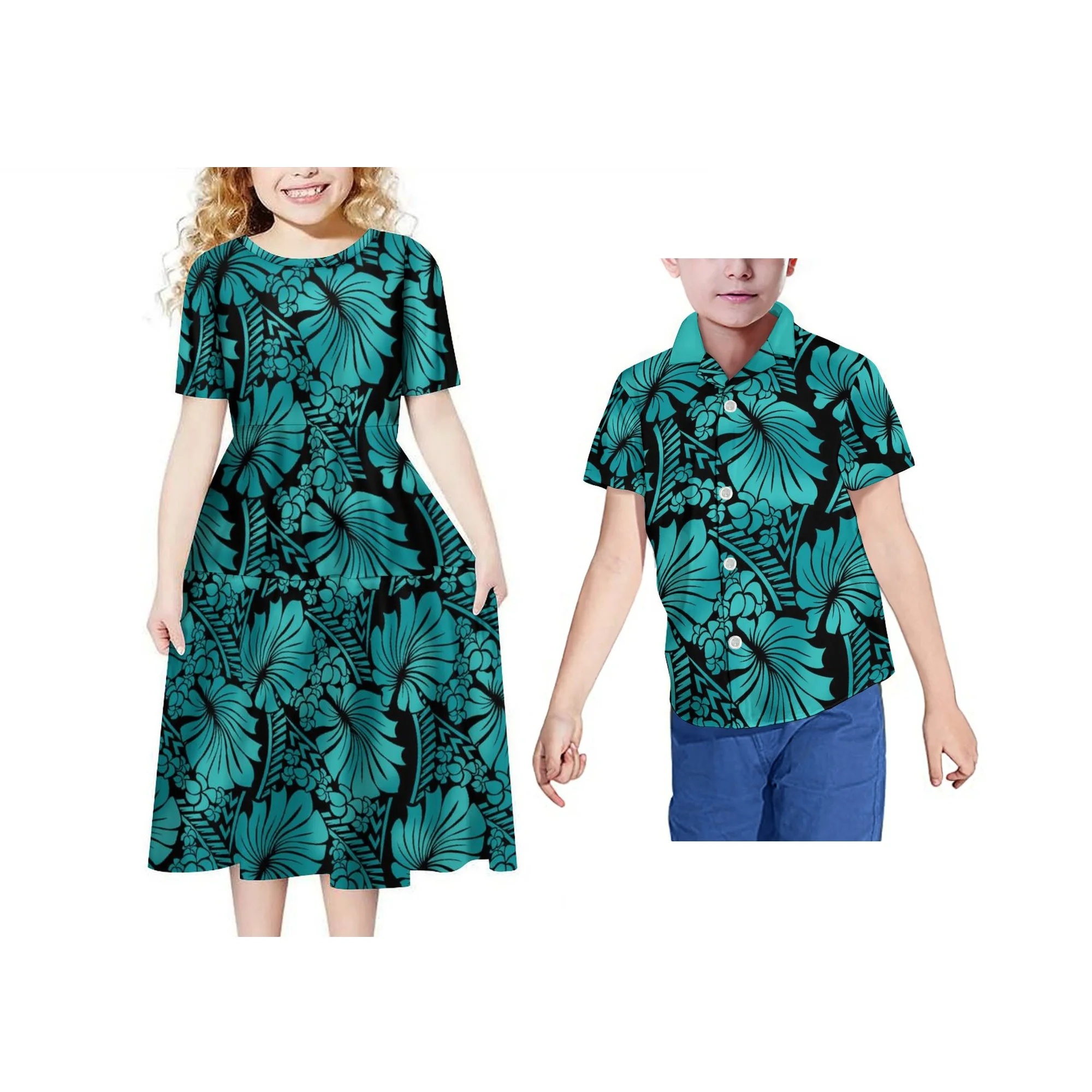 Drop Shipping Polynesian Triba - Summer Clothing For Girls ulasan dan harga