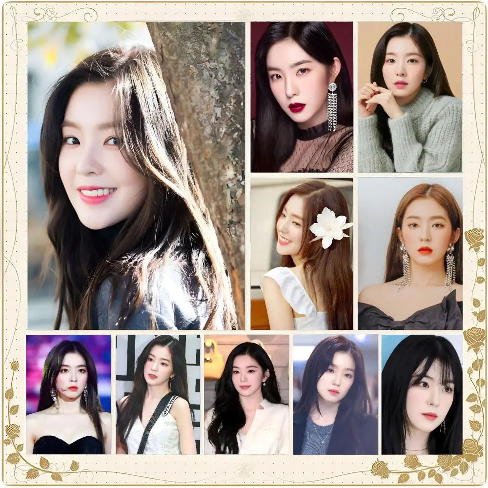 Singer Kpop Lead Vocal I-Irene Poster Framed Wall Art Painting for Living Room Interior Decor and Gift Options