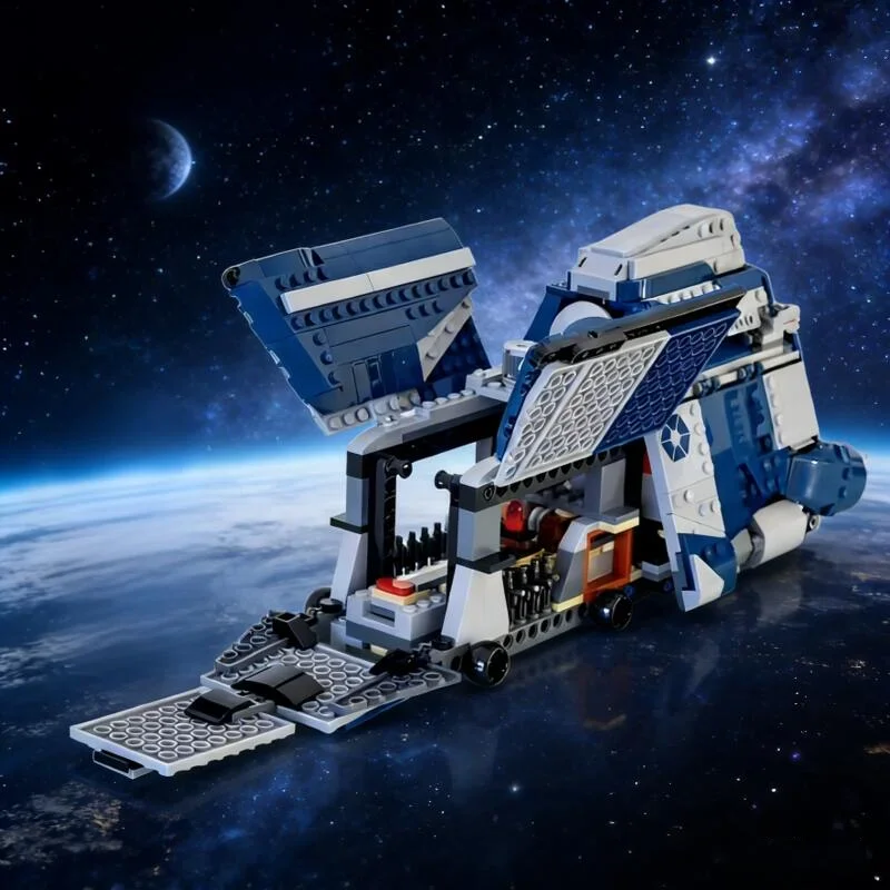 

2026 In Stock 976PCS MOC 75435 Battle Of Felucia Separatist MTT Blocks Collection Series Model For Boys Or Girls Christmas Gifts