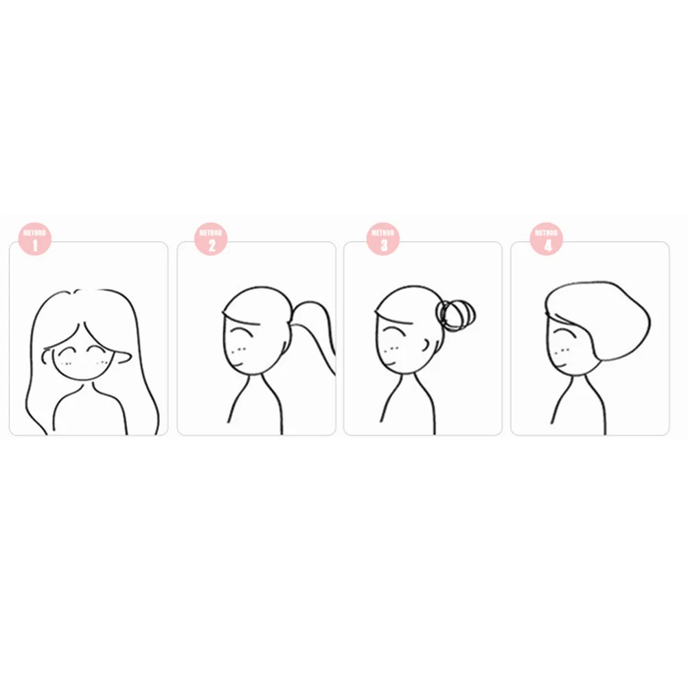 

3pcs Waterproof Shower Hat Reusable Soft Foldable Bath Cap For Travel Spa Hair Washing Silver Pink