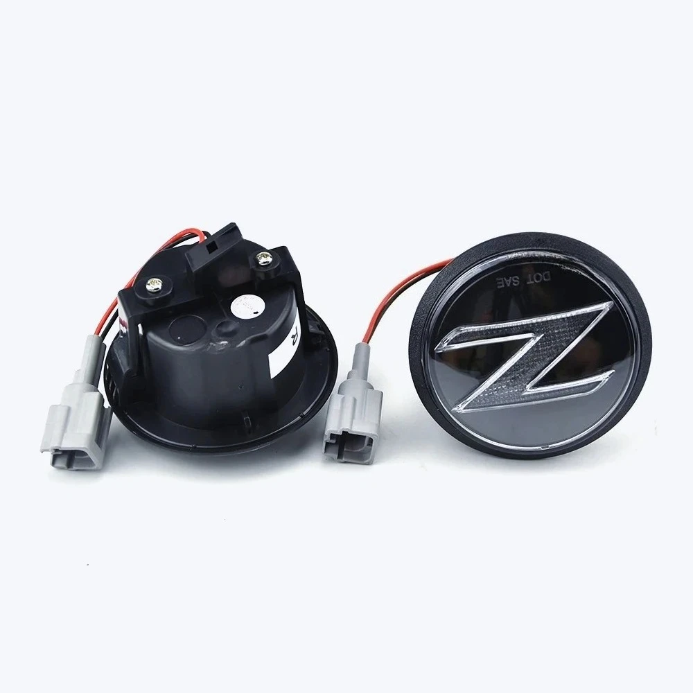 

ZC-LED Side Fender Marker For Nissan 370Z Z34 2009-2020 350Z Z33 2003-2009 Clear & Smoked Lens Turn light