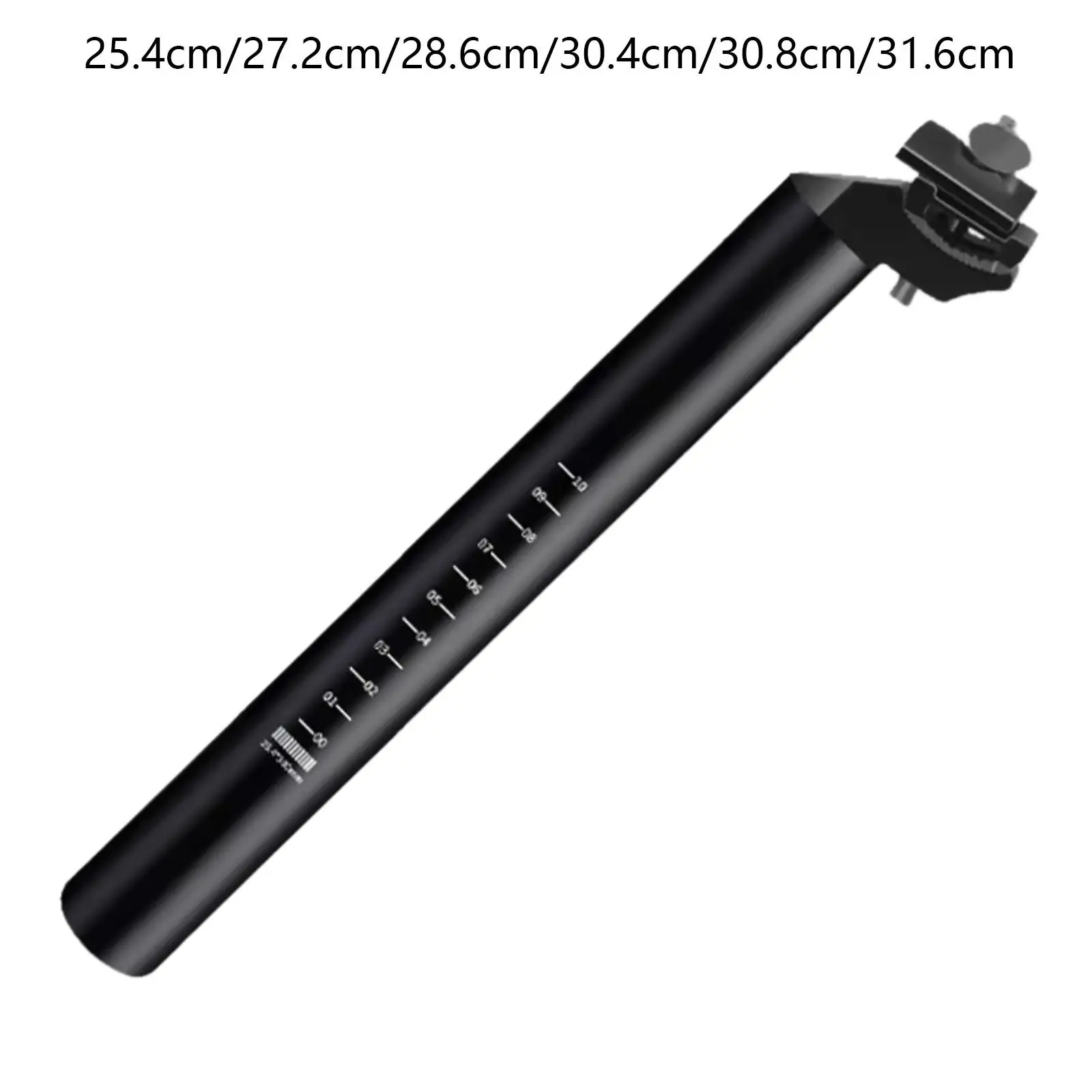 Bike Seatpost 300mm Length Lightweight Portable Accessories Adjustable Parts Bicycle Seat Post for Riding Mountain Bikes Cycling