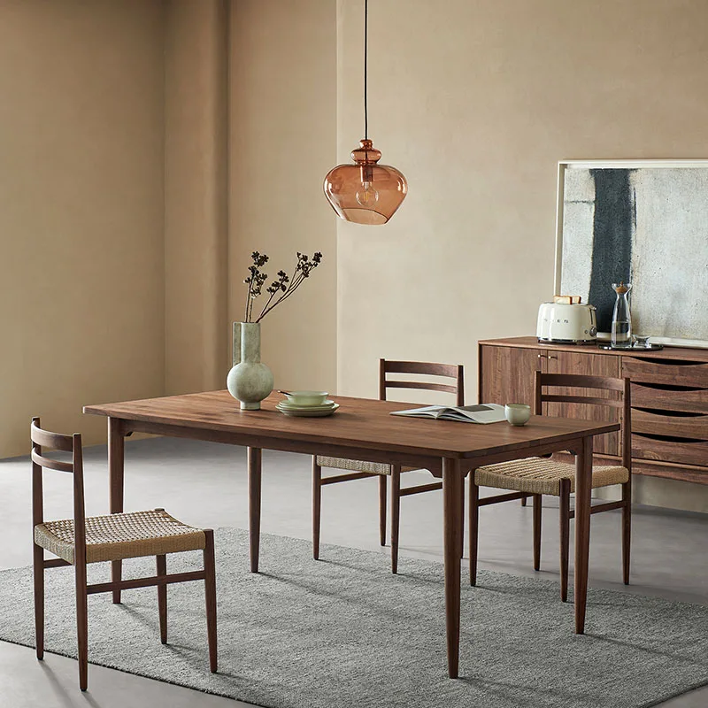 Restaurant Wood Dining Table Living Room Study Makeup Office Dining Table Lounge Reception Mesas De Comedor Kitchen Furniture