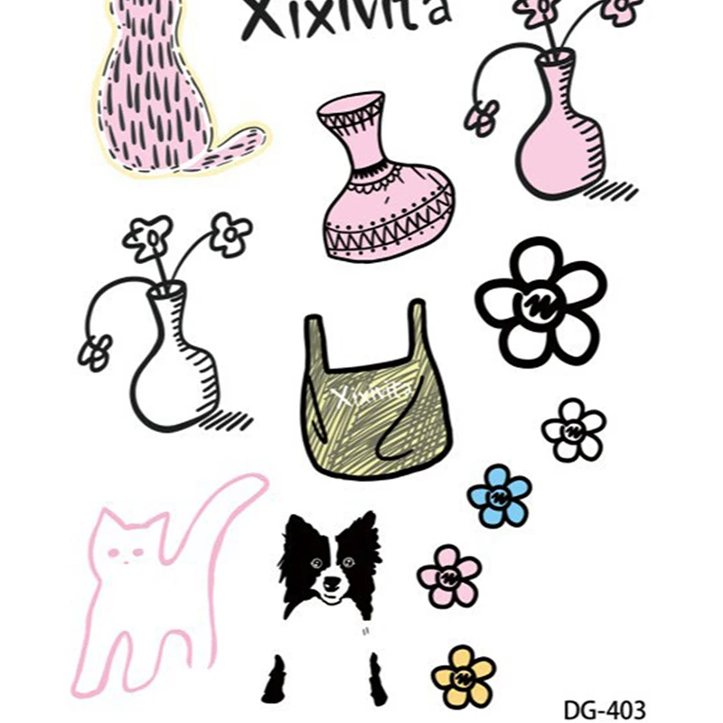 لطيف الكرتون أكياس الحيوانات الأليفة ثلاثية الأبعاد هلام ملصقات شفافة الراتنج هلام ذاتية اللصق الديكور DIY بها بنفسك الحالات الهاتف أجهزة الكمبيوتر اللوحية #5