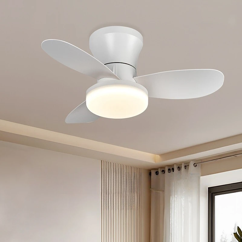 Living Room Ceiling Fan Lights Silent Ceiling Used Bedroom Dining Room High Wind Power Variable Frequency Fan Lamps Indoor Decor