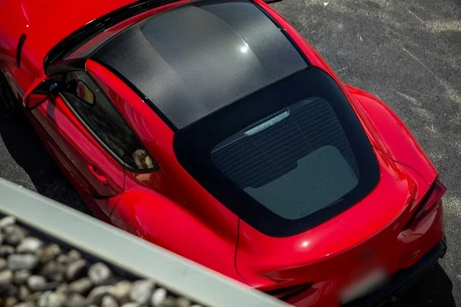 High Quality Dry Carbon Roof Cover for New Supra A90 Carbon Fiber Roof 6