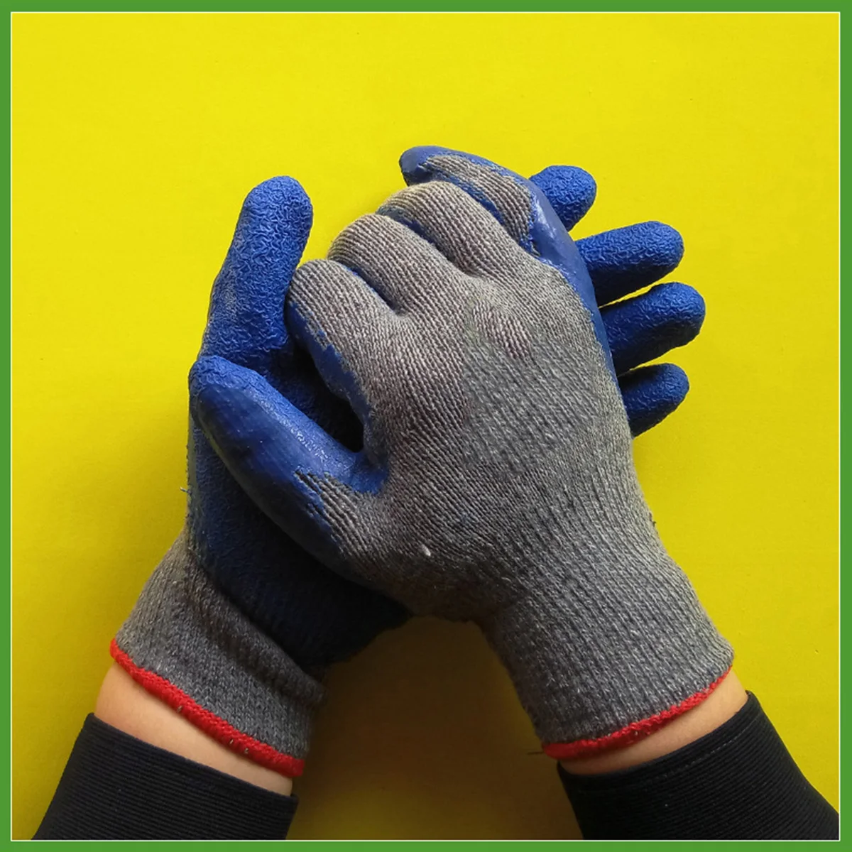 

Anti-slip Anti-cut Cotton Gloves Durable Soft Protective Industrial Work Reusable Sensitivity Mittens Gardening Construction