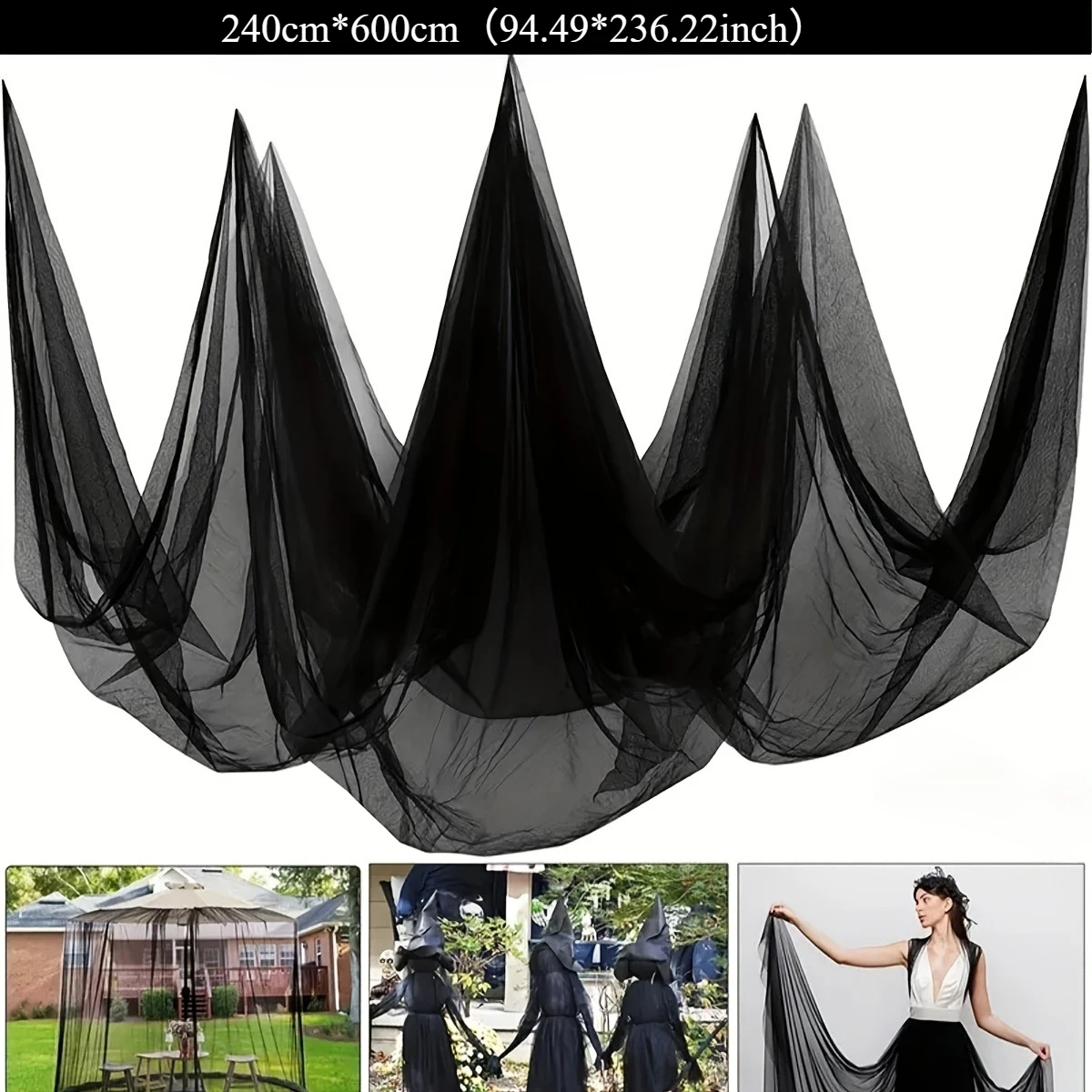 High Density Anti Mosquito Net Shade Umbrella Fruit Tree Protective Net DIY Decor Mesh For Patio Balcony Camping Pavilion
