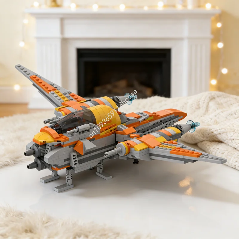 489 قطعة MOC Slayn Korpil VIC 3 الجراد الاعتداء ستار معركة نموذج اللبنات لعبة العمارة هدايا عيد الميلاد التعليم