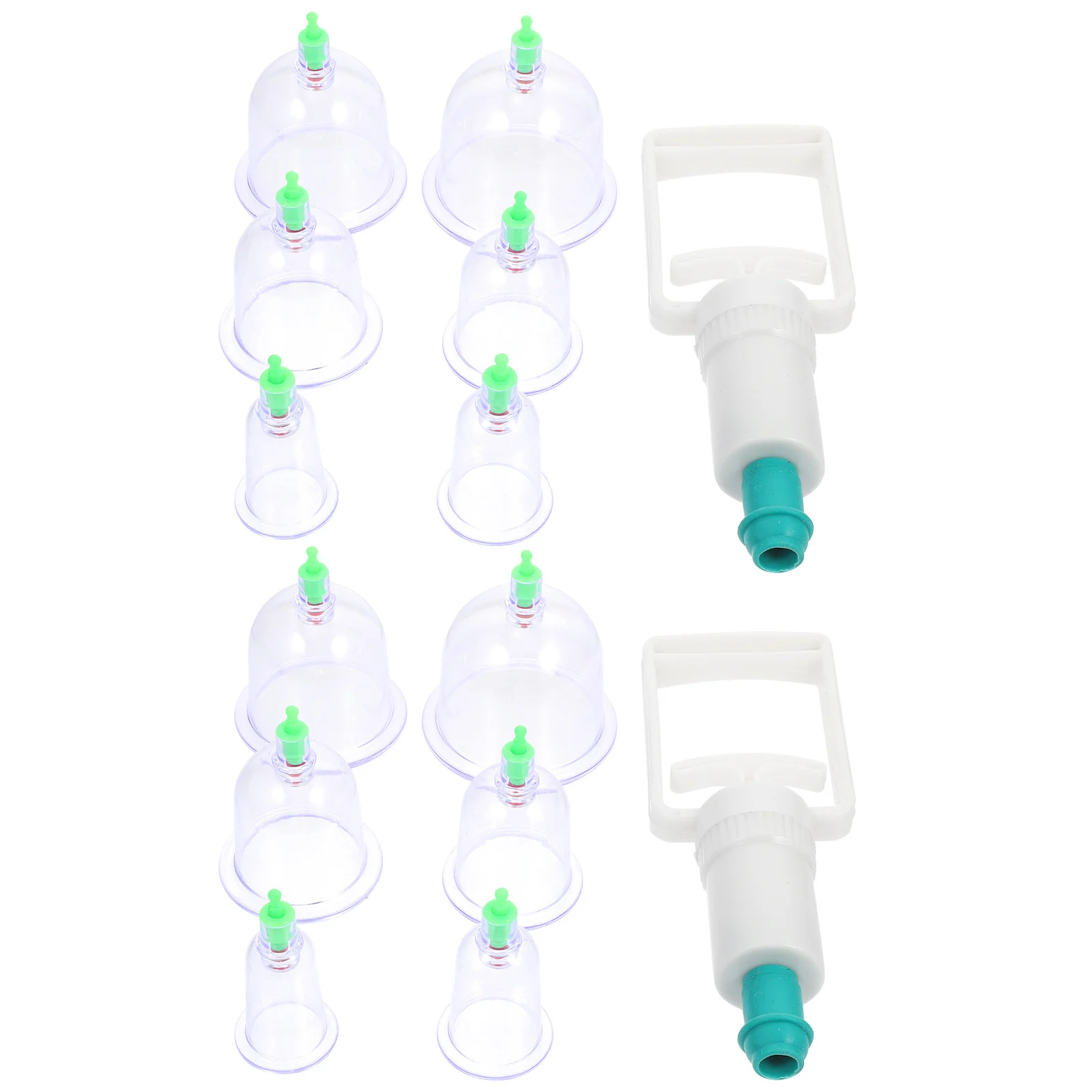 1 مجموعة المحمولة فراغ الحجامة الكؤوس دائم مادة البولي بروبيلين لتدليك الجسم شفط العلاج مضخة يدوية مكافحة الشيخوخة أداة العناية بالجسم #2