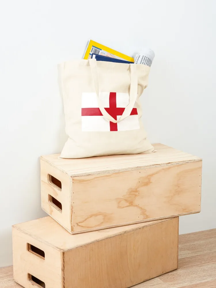 Flag of England (St. George's Cross) Tote Bag Gift bags Lady bags eco bag folding Cloth bag