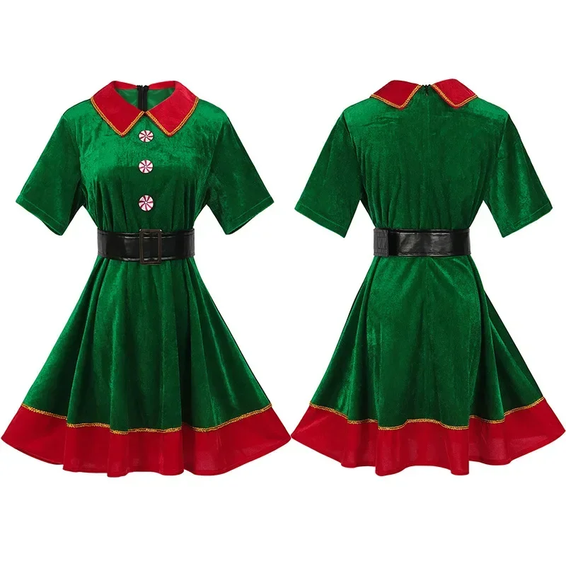 

New Medieval Christmas Costume Party Themed Christmas Costume 2023 Christmas Dress COS Stage Costume