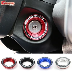 For Ford Focus 2 3 Fusion Mondeo 2013 - 2018 Car Ignition Key Hole Switch Ring Circle Cover Stickers Decoration Car Accessories