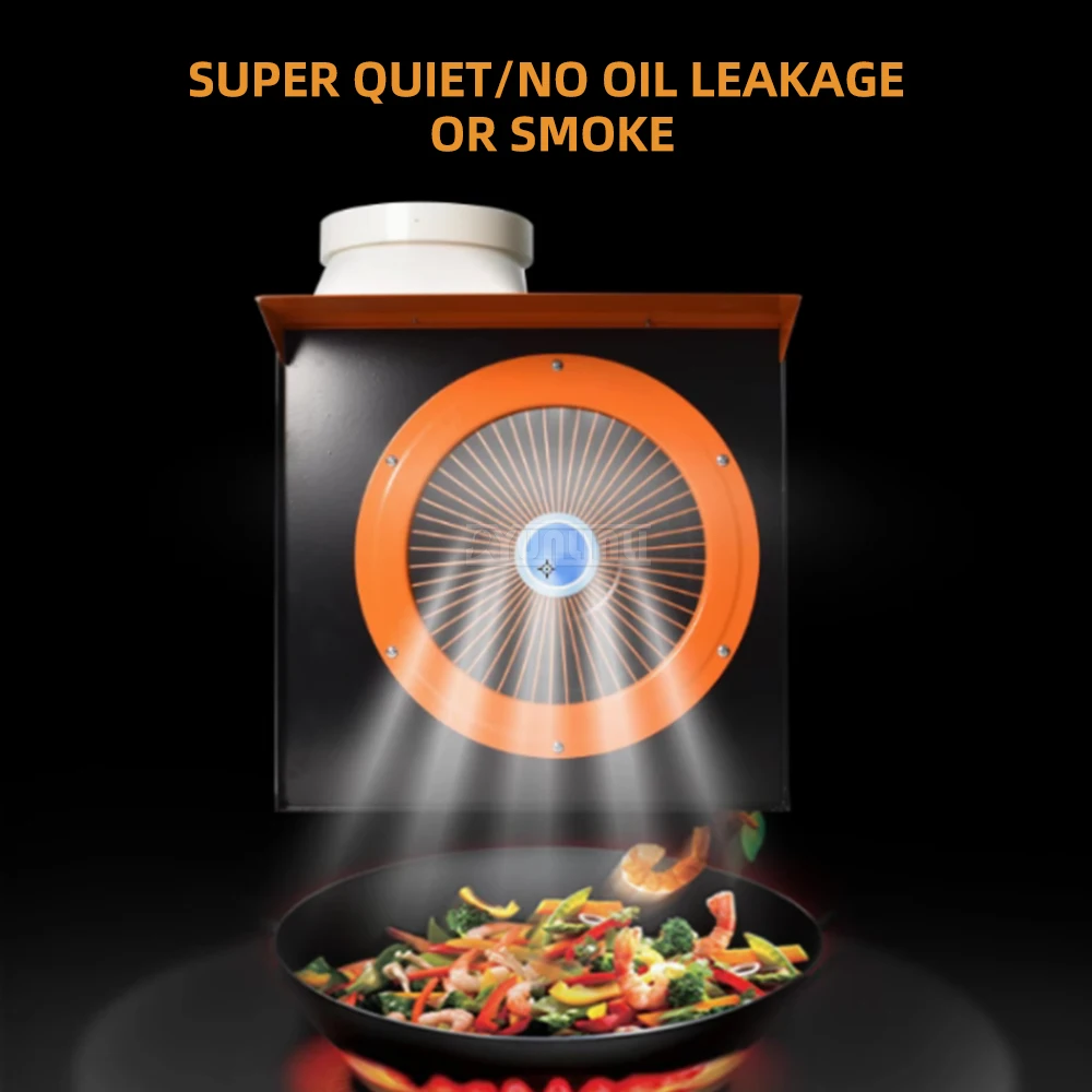 강력한 주방 배기 팬, 주방 후드