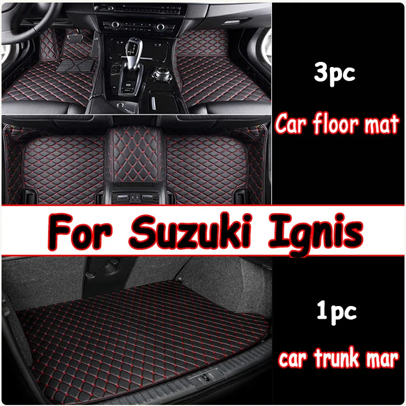 

Car Floor Mats For Suzuki Ignis 2022 2021 2020 2019 2018 2017 Carpets Custom Styling Accessories Interior Cover Replacement Part