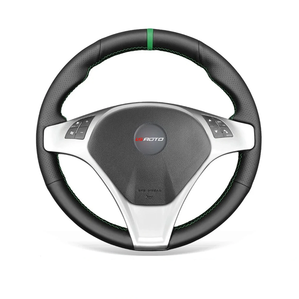Microfiber Leather Hand Stitched Steering Wheel Cover for Alfa Romeo Giulietta 2010-2014 MiTo 2008-2015 Year Car Hand-sewing