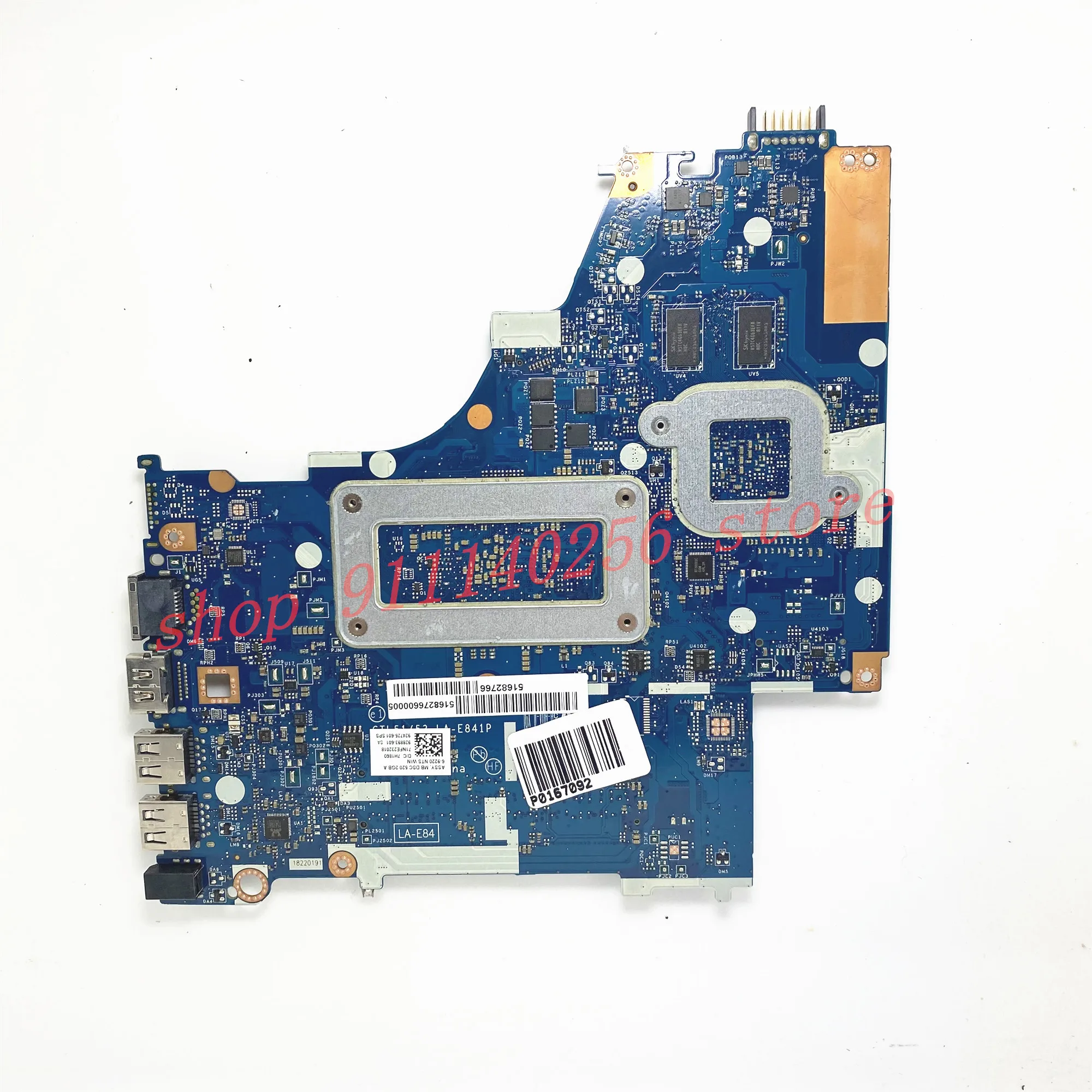 924725-001 924725-601 924725-501 Mainboard For HP 15-BW Laptop Motherboard CTL51/53 LA-E841P With A6-9220 100% Full Working Well