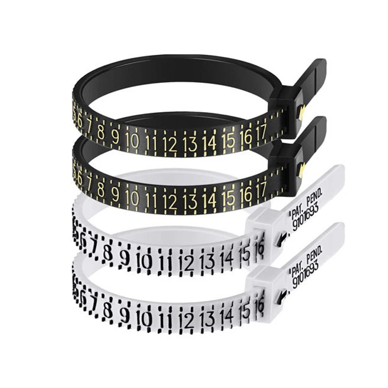 Men And Womens Sizes Rings Sizer Jewellery Tool Measurement Belt Usa Standard American Finger Tester Finger Measure Custom Logo