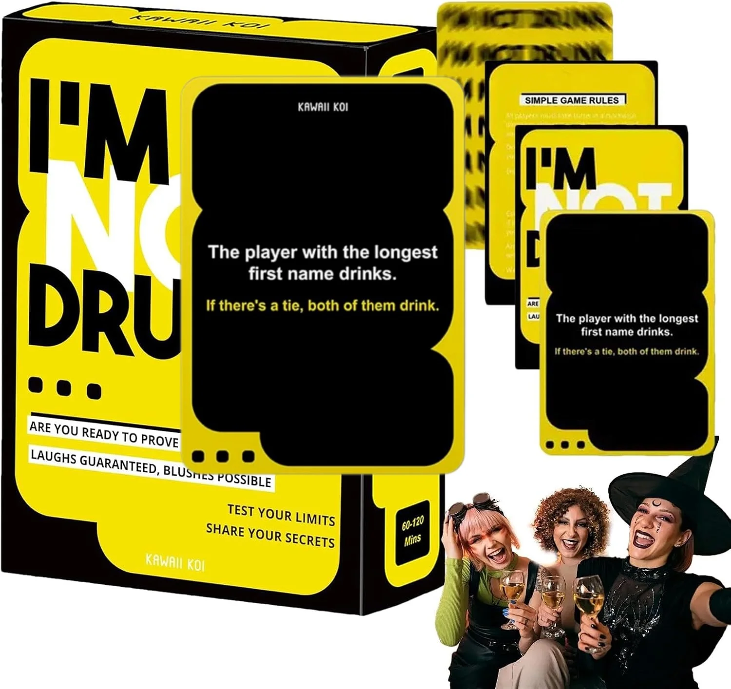 Juego de Mesa de Desafío de Bebida para Adultos, Cartas de Verdad o Reto para Fiestas, Juego Interactivo de Broma para Bar/KTV y Formación de Equipos, 21+, Juguetes de Entretenimiento y Ocio