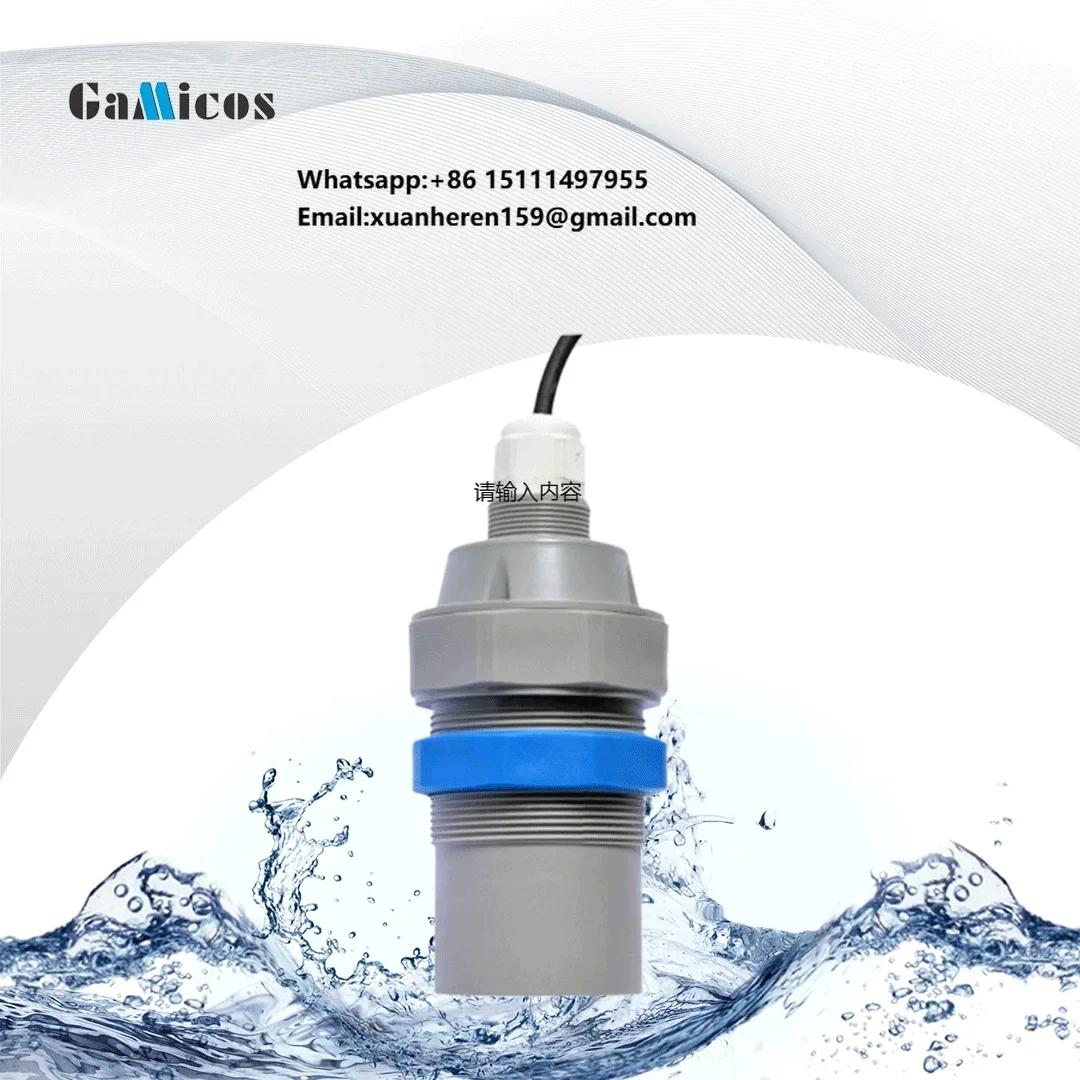 GUT741 Industrial Non Contact 4-20ma Modbus Rs485 Liquid diesel Oil Water Fuel tank Ultrasonic Level Sensor