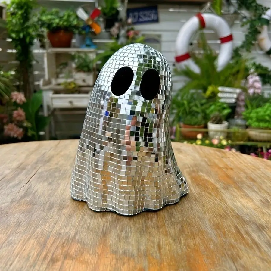 1/5/10/20/50/100pcs Home Decor Disco Mirror Ornament Mixed Color Mini Items For students Playful Design End Of Year Gifts Hallow