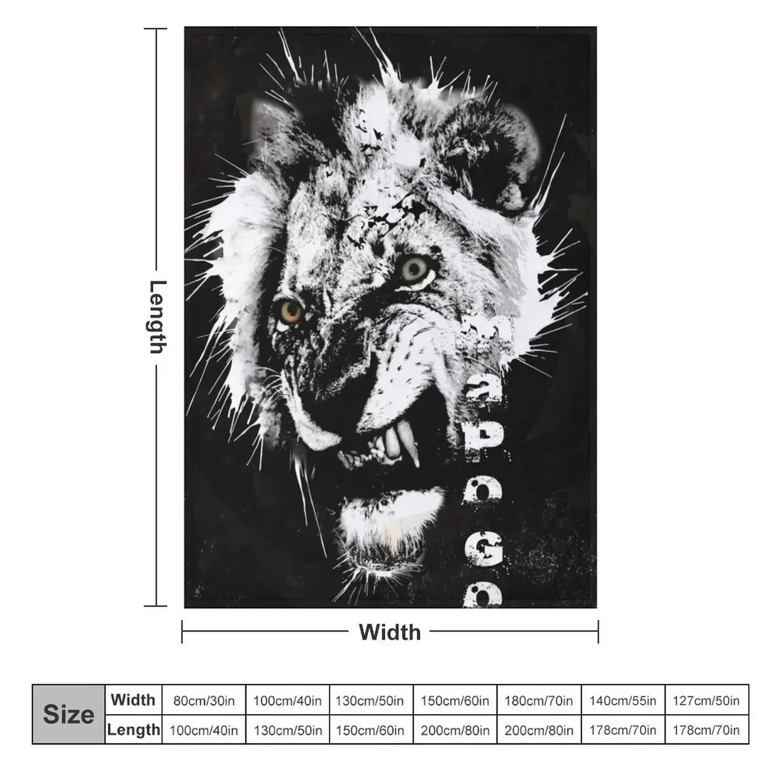 MR T Mapogo Sabi Sands lion Throw Blanket For Baby Comforter Cute bed plaid blankets and throws Picnic Blankets