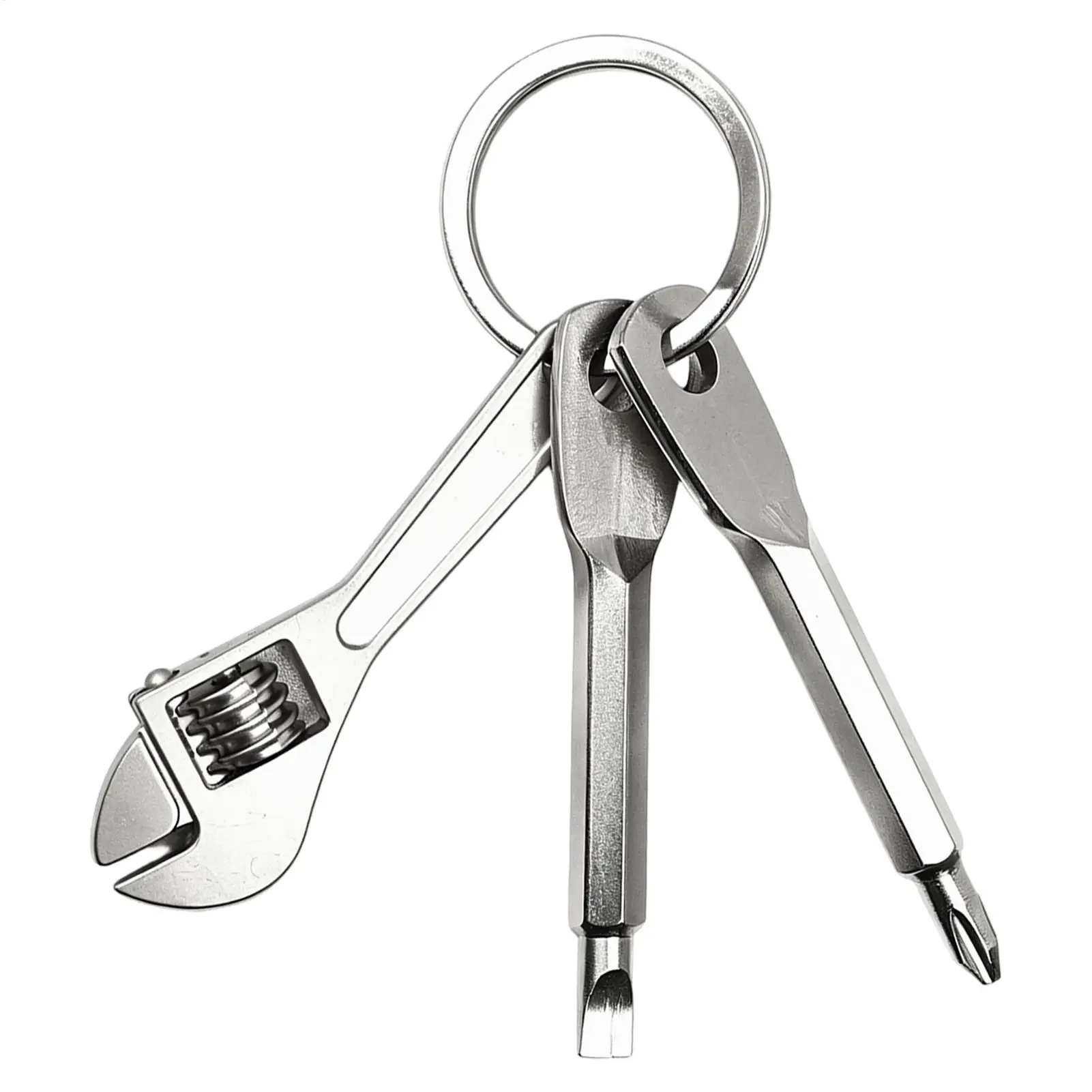 mini portable screwdriver set multifunctional mini wrench keychain suitable for bicycle and motorcycle repair tools