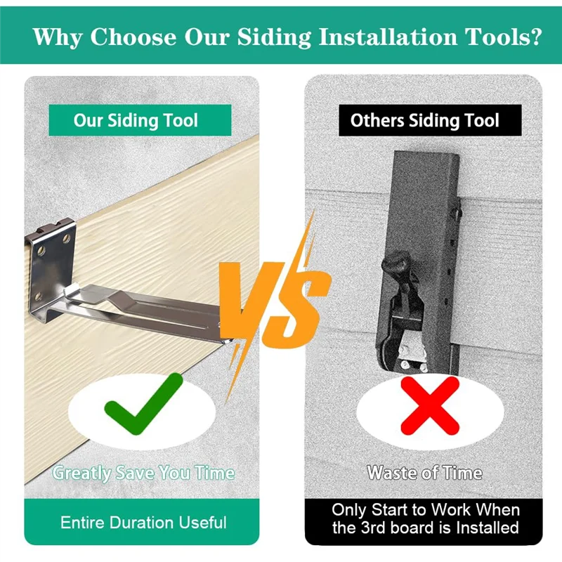 

2PCS Siding Tools, Gecko Siding Gauge, Siding Tools For 5/16-Inch Fiber Cement Siding, Siding Gauge Tool, Easy To Use