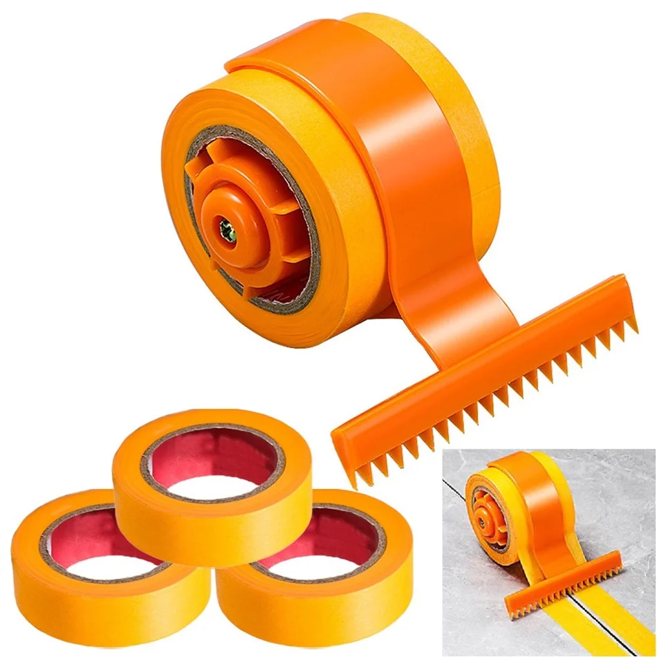 

Painter Masking Tape Applicators Decor Tool Machine Tape To Repair & Beautify Cracks In Tiles Adhesive With Tape Cutting Tool