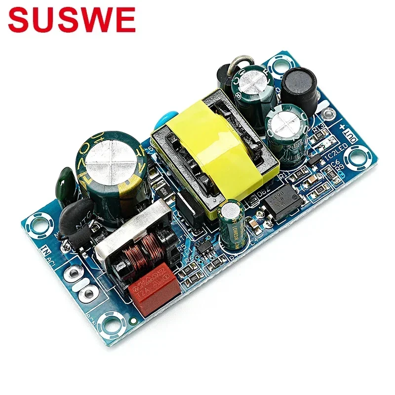 2PC 5V2A 12V1A 2A Switching Power Supply Board High Power Industrial Module Bare Board AC-DC Power Supply