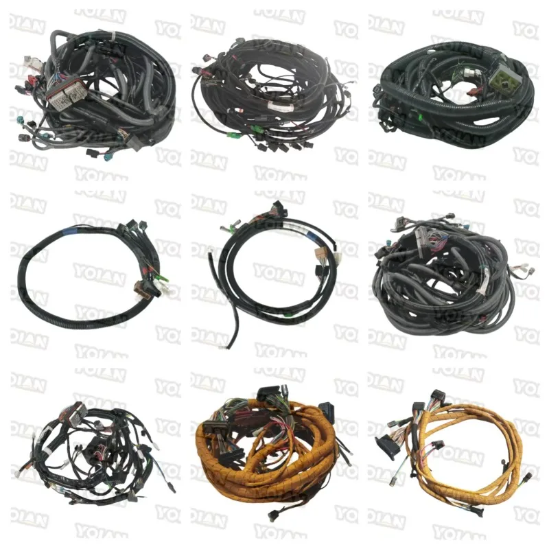 อะไหล่รถขุด เครื่องจักรก่อสร้าง 529-8748 5298748 ชุดสายไฟเครื่องยนต์สำหรับรถขุดแคตเตอร์พิลลาร์ 320GC C4.4