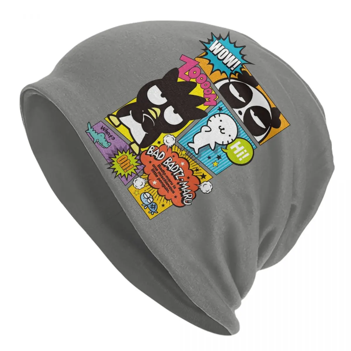 

Custom BADBADTZ-MARU Bonnet Hats Cool Knit Hat For Women Men Winter Warm Cool Penguin Skullies Beanies Caps