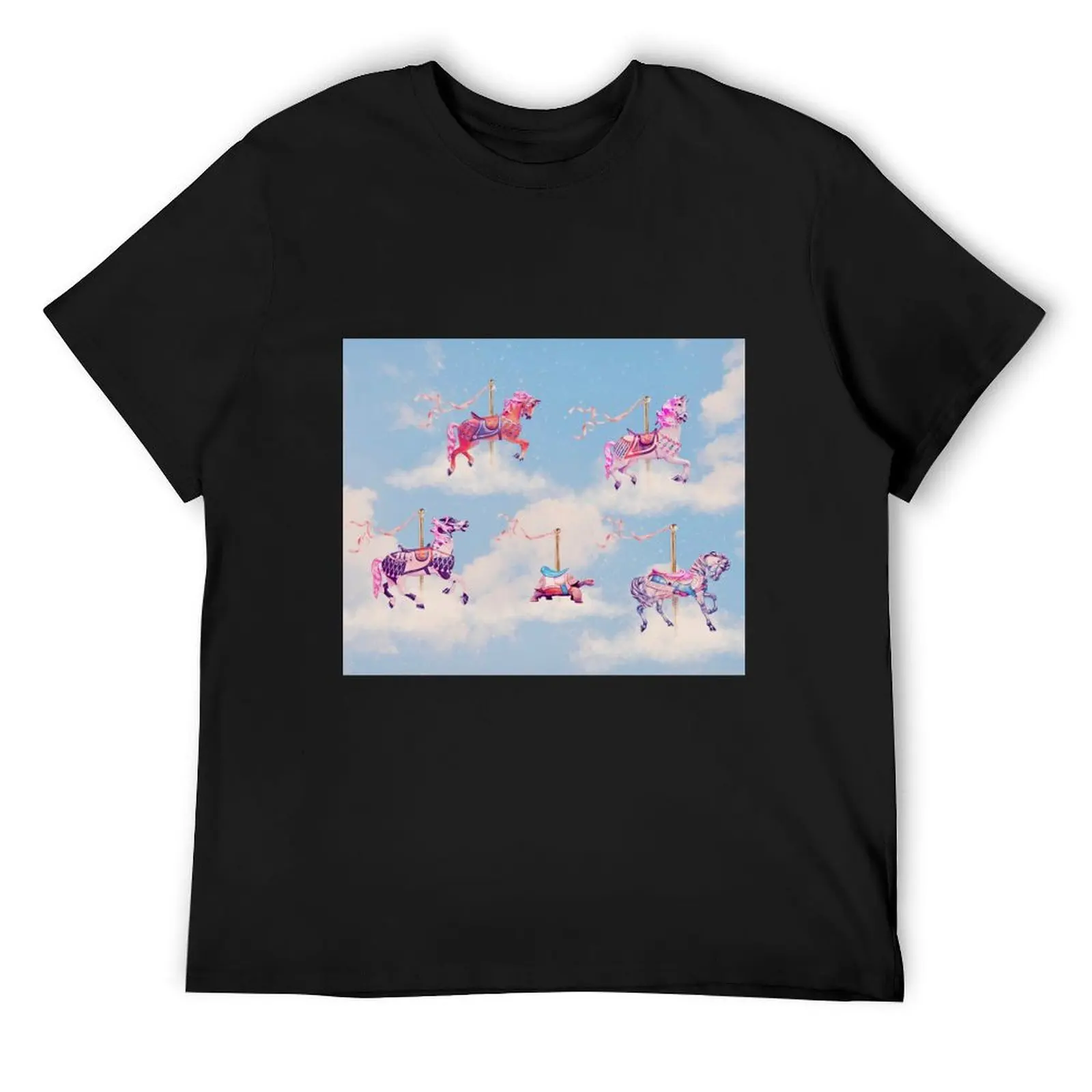 My (Not So) Sturdy Steed T-Shirt boys whites sweat Blouse clothes for men