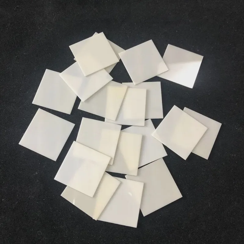 Customized Ultra-thin Alumina Ceramic Sheets with High-temperature Resistance for Tool Parts 0.2/0.25/0.28mm Insulation