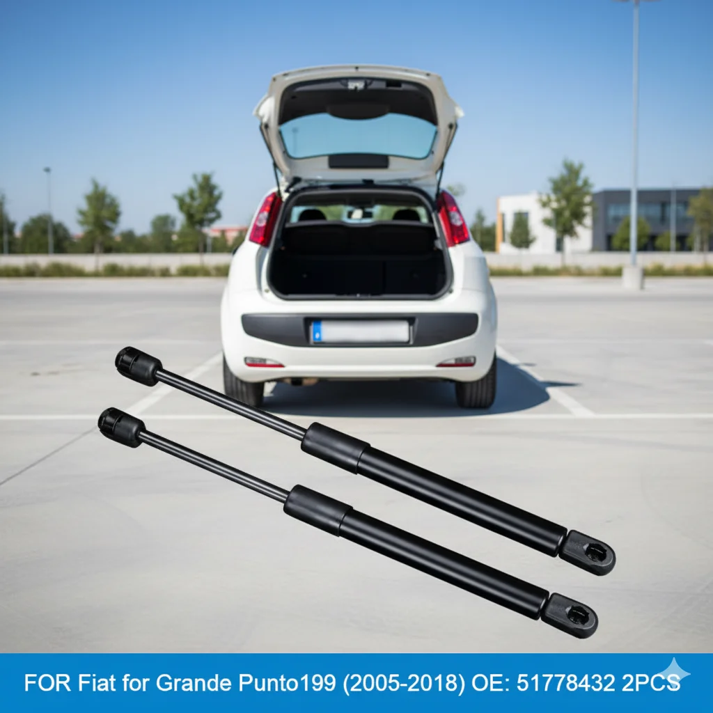 2Pcs For Fiat Grande Punto199  OE 51778432 Car Rear Gas Tailgate Boot Lift Support Struts Auto Accessories 2005-2019