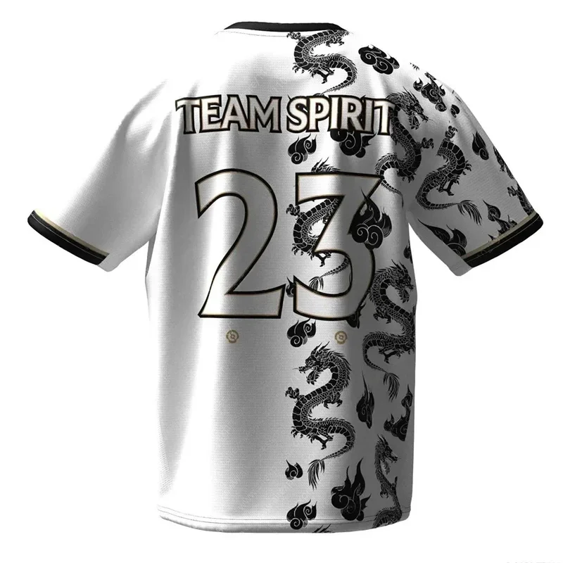 فريق الروح طبعة محدودة الفانيلة 23-24 مجموعة Esports لاعب دونك موحدة الملابس CS2 CSGO LOL الرجال بلايز IEM الأولاد تي شيرت #2