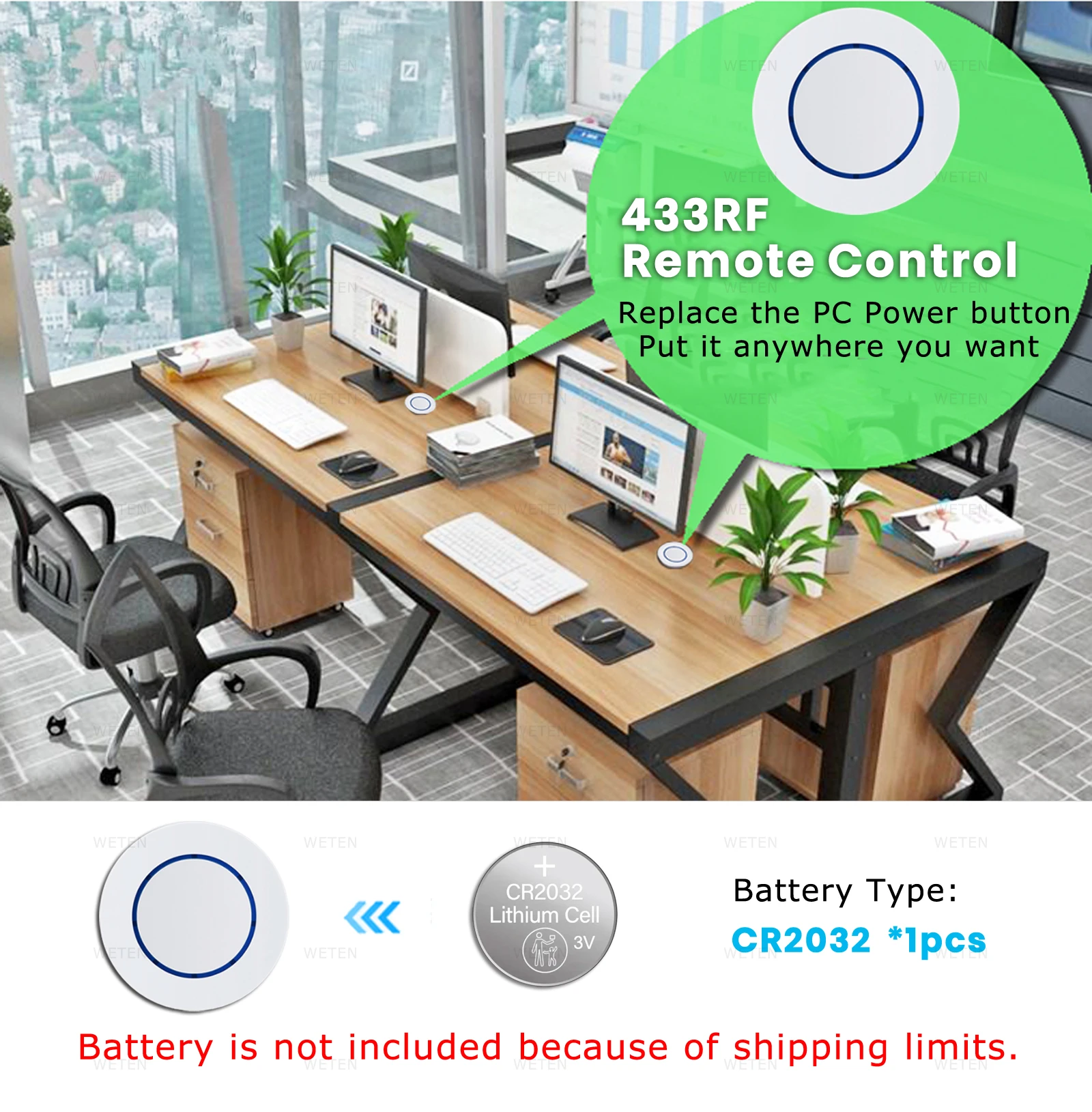 Tuya Zigbee Computer-Netzschalter Fernbedienung Ein/Aus-Schalter PCIe-Karte für Desktop-PC APP 433 MHz, Unterstützt Alexa Google Home – Detail 11