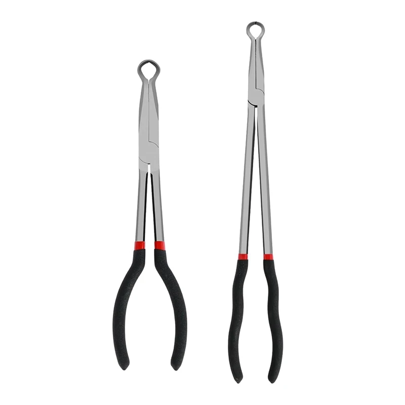 

Handy 2Pcs Hose Gripper Plier Kit With 11/16Inch Electrical Disconnect And O-Shaped Clamp Pliers For Narrow Areas