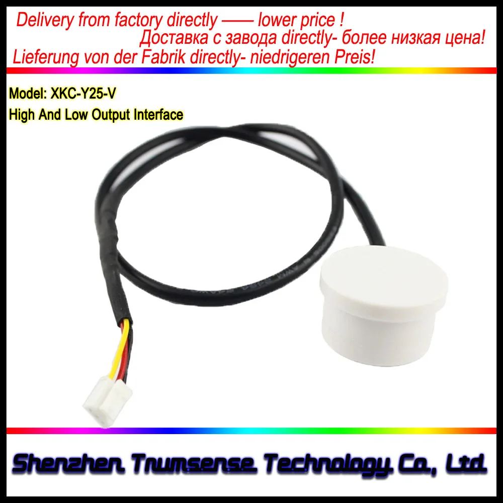 XKC-Y25-V sensor capacitivo de nível de água sem contato, interruptor de nível de líquido de 5 a 24 v