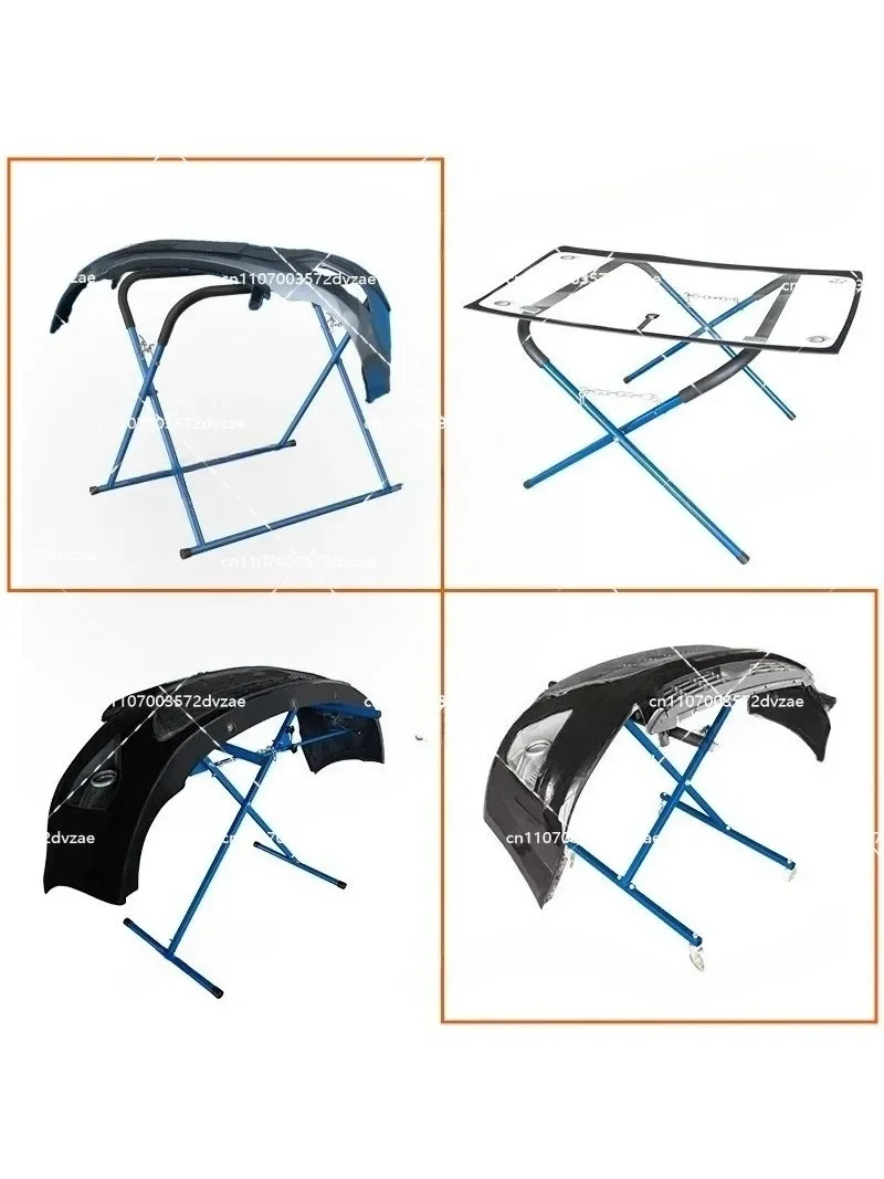FaddiSpecial Multi-functional Car Bumper Painting Bracket Sheet Metal Shelf Door Cover Depression Repair Placement Rack
