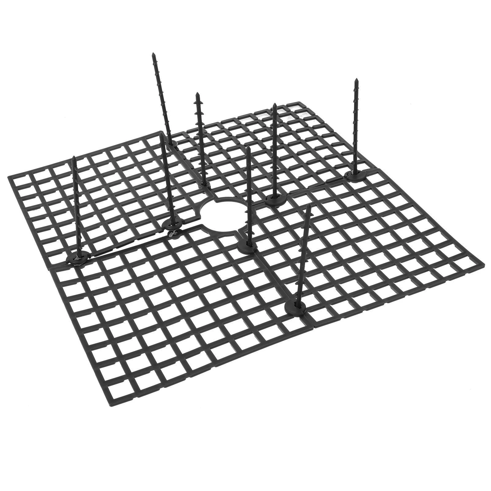 

Plant Pot Cover Flower Pot Grid Cover Soil Protector For Garden Office Home Flowerpot Accessories Durable Lightweight Easy