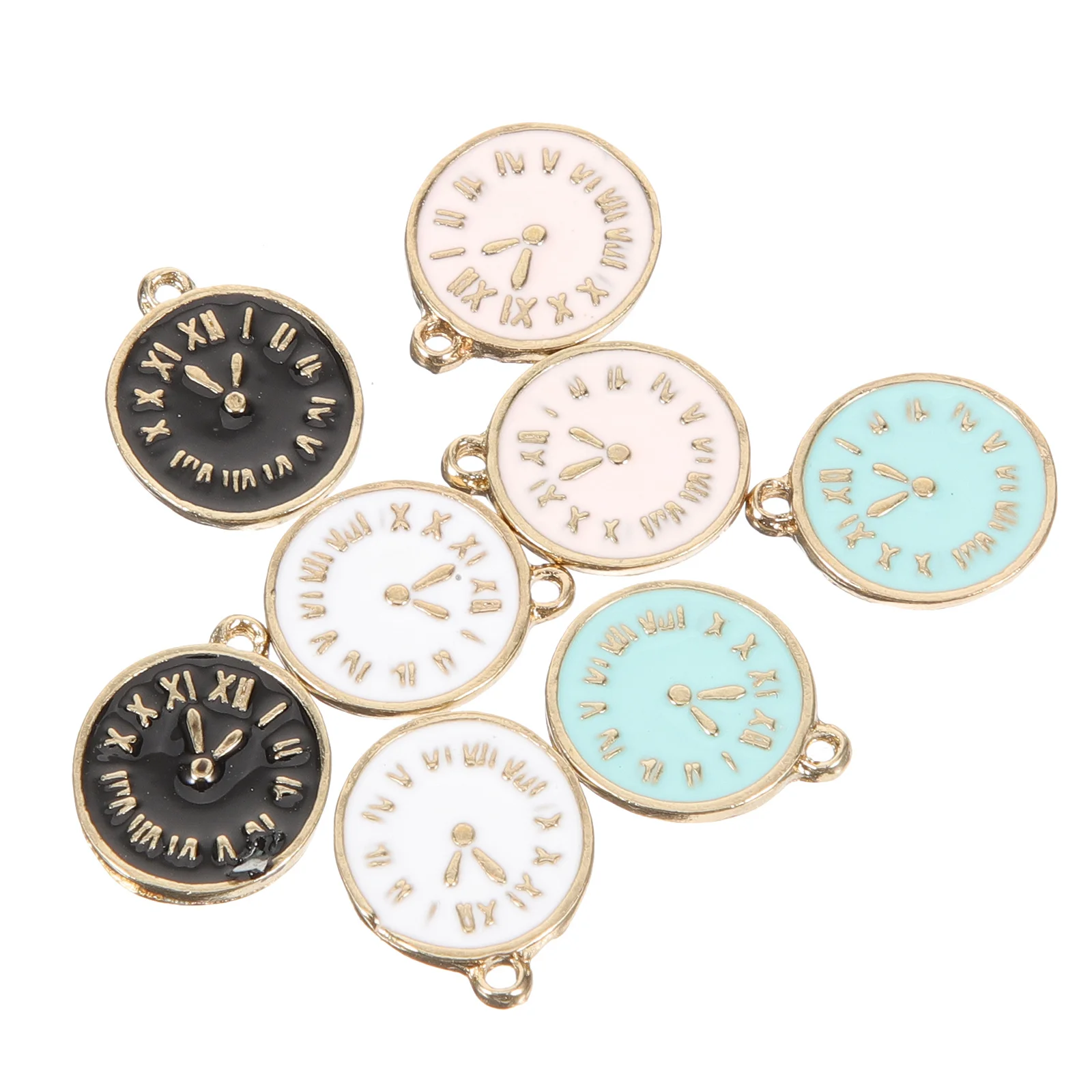 

40 Pcs Clock Pendant Accessories Jewelry Making Pendants Charms for Jewellery Diy