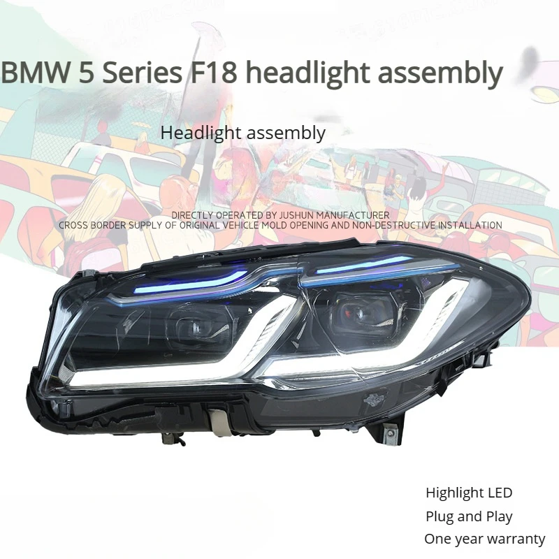 5 SERIES Auto Parts Front Headlight For LED F10/F18 2011-2016 Year